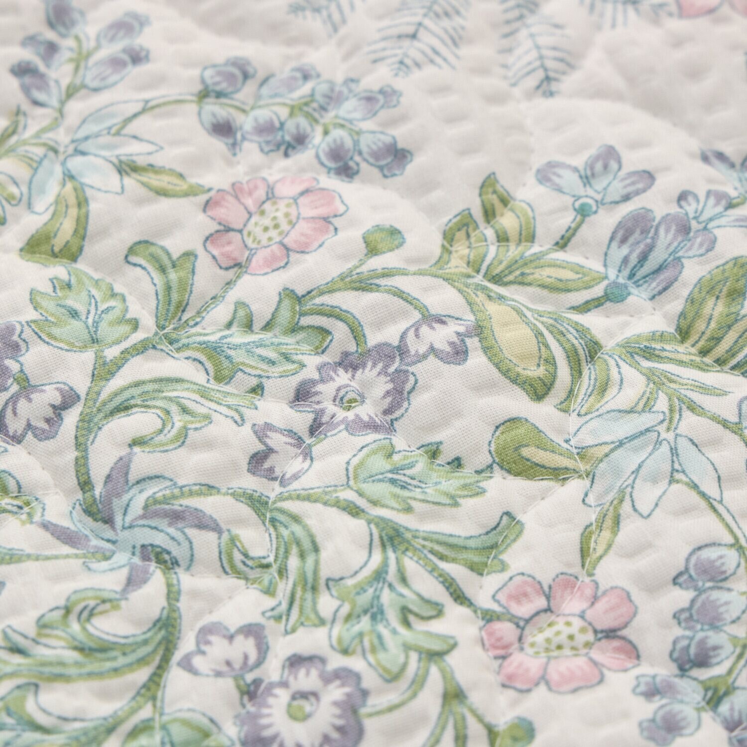 大津毛織 綿混やわらかリップル リバーシブルマルチカバー ＜長方形＞