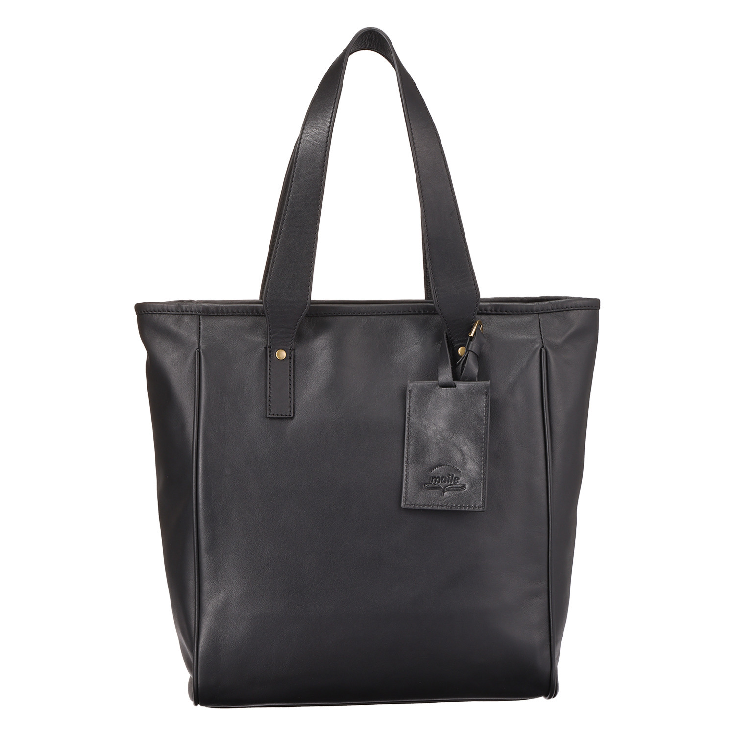 マイレ パスケース付 はっ水ソフトカーフレザー トートバッグ