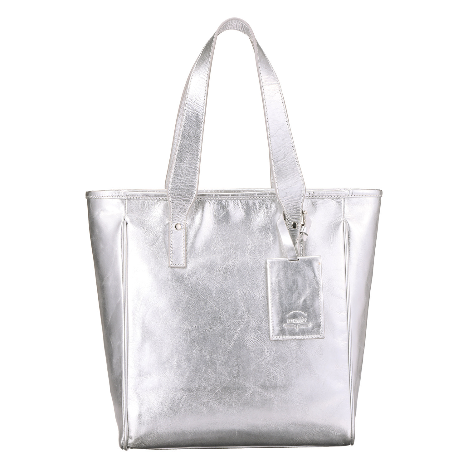 マイレ パスケース付 はっ水ソフトカーフレザー トートバッグ