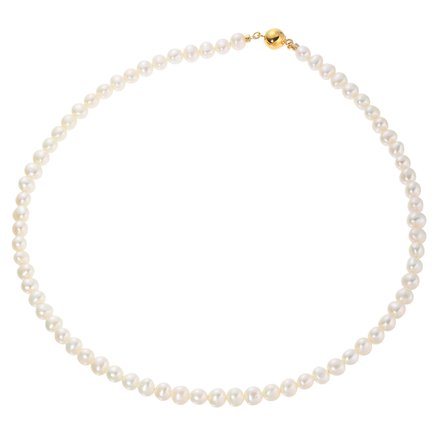 オルウィズ ４ウェイで楽しめる 淡水パールネックレス＆ チェーンネックレスセット