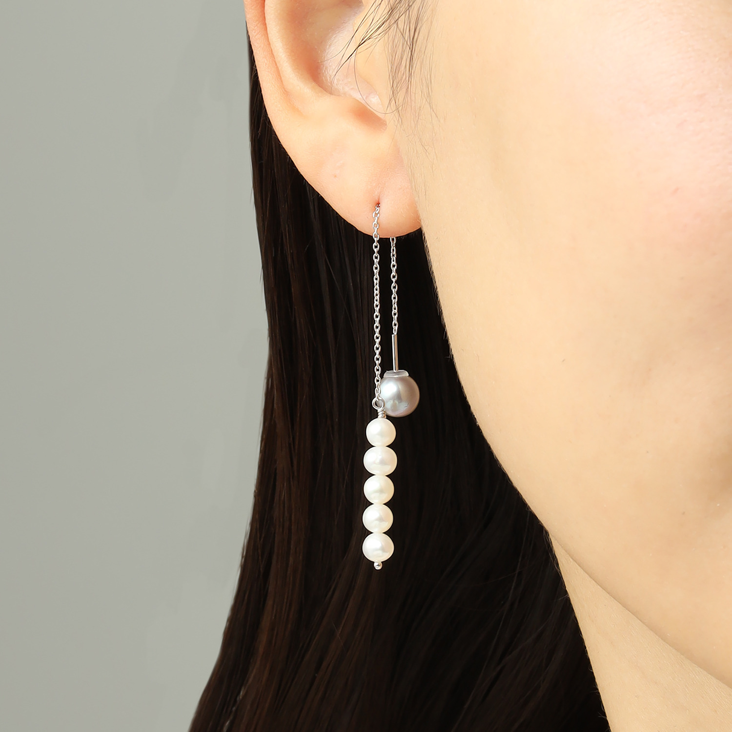 オルウィズ シルバー 淡水パール アメリカンピアス