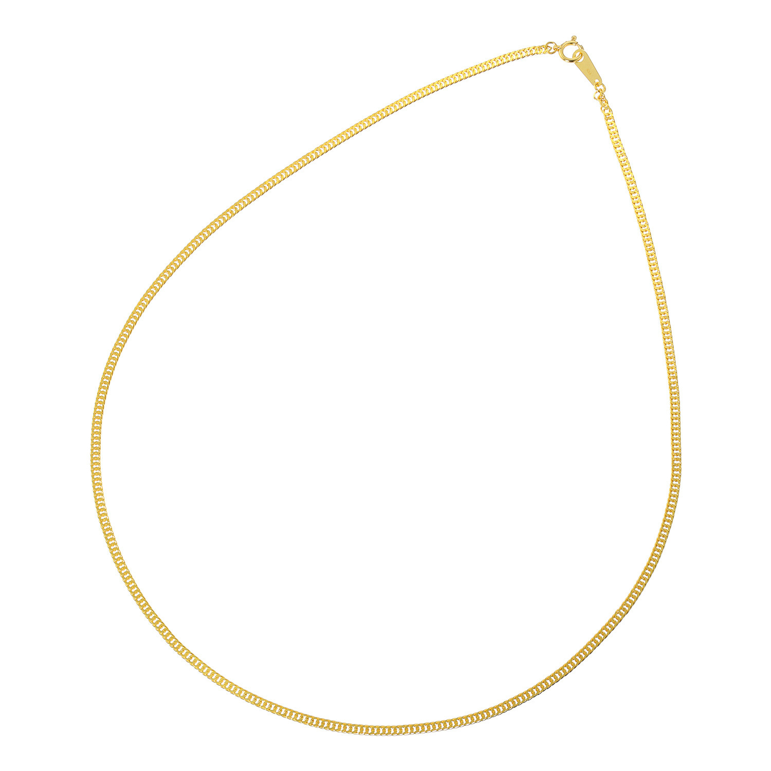 祈平 純金　６．５ｇＵＰ ２面ダブル プレミアムワイド 喜平チェーン ネックレス