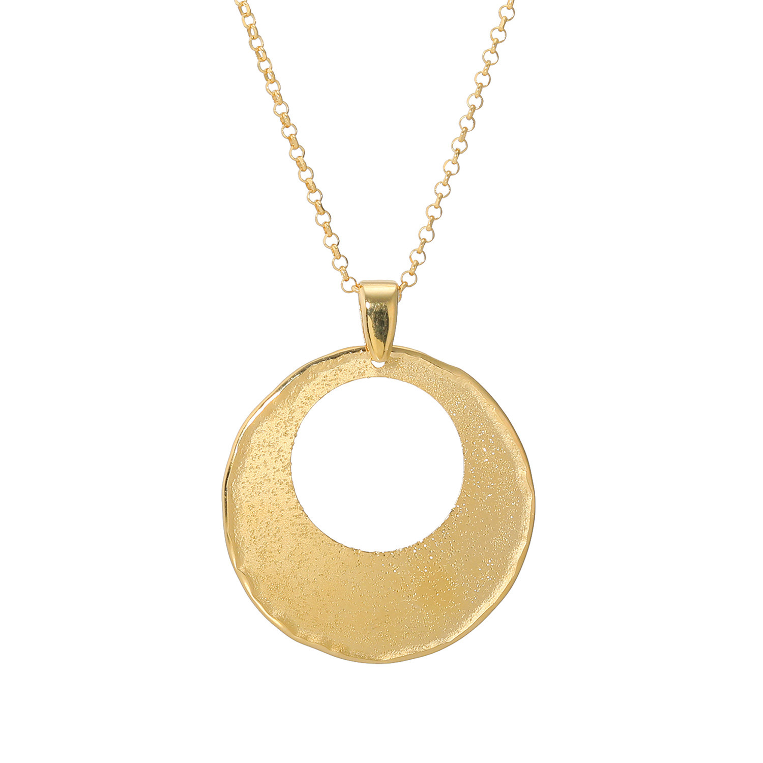 アルジェント イタリアーノ シルバー スターダスト ロングペンダント