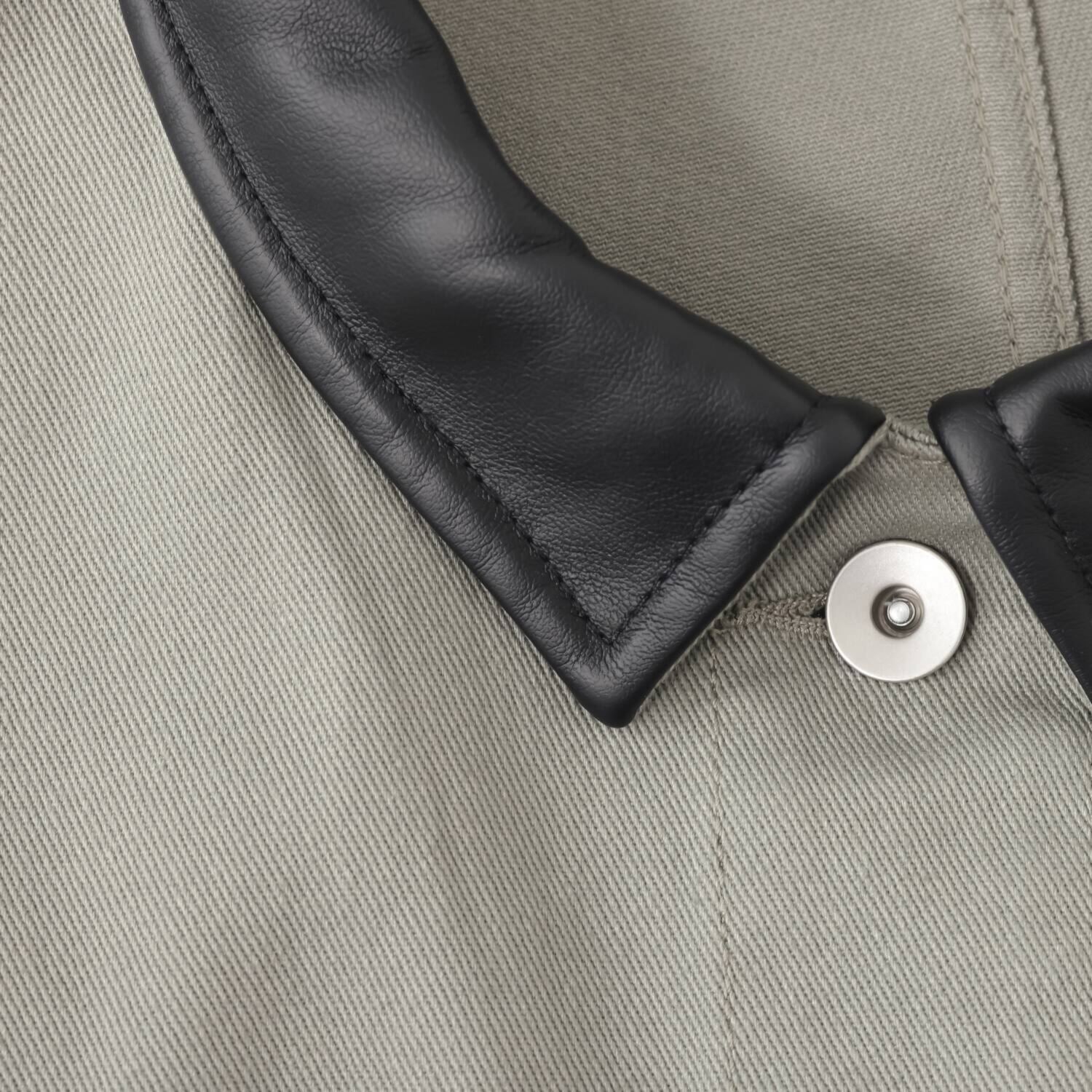 エーエフコンフィ 襟アクセント ライトデニムジャケット