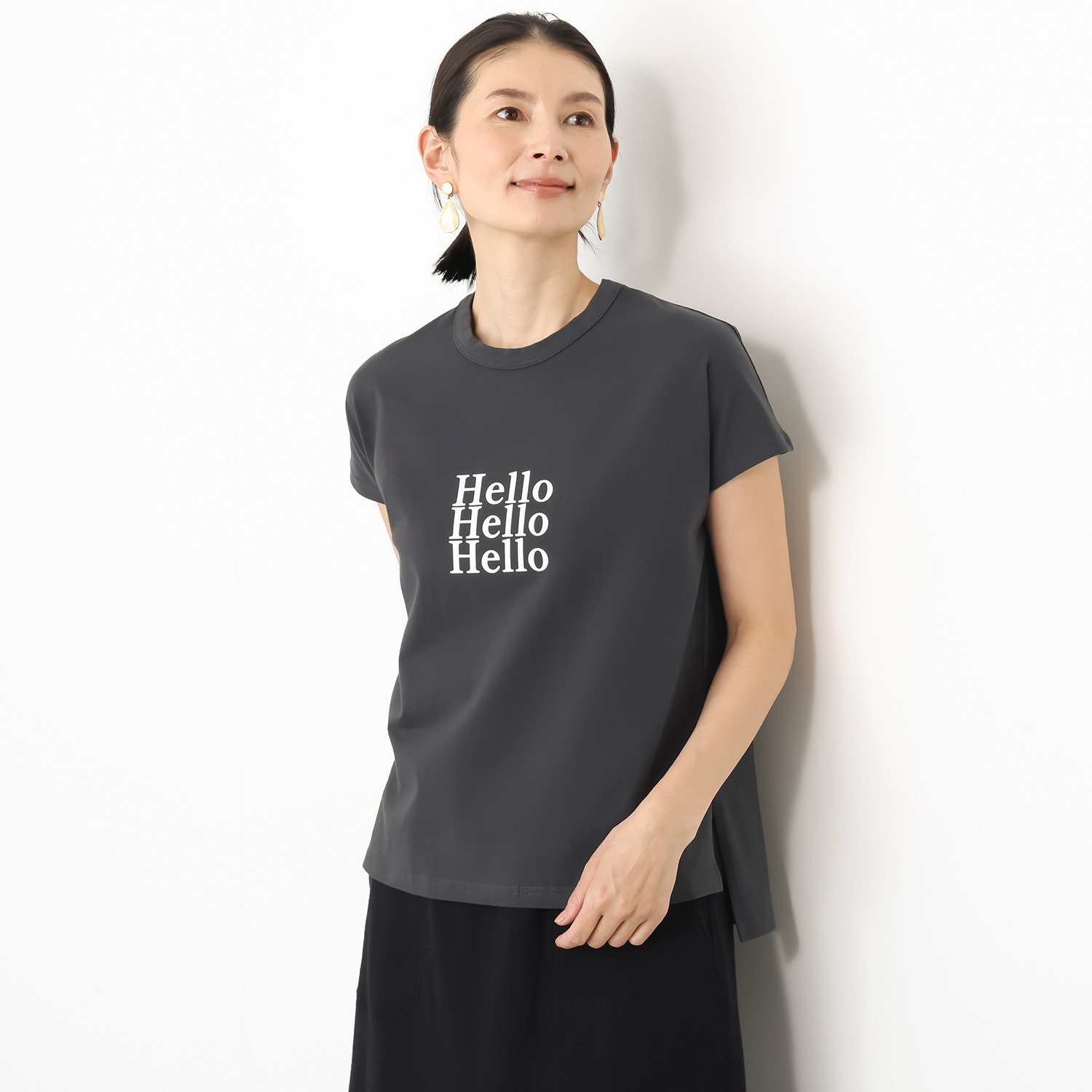 エーエフコンフィ ラグジュアリー ロゴＴシャツ