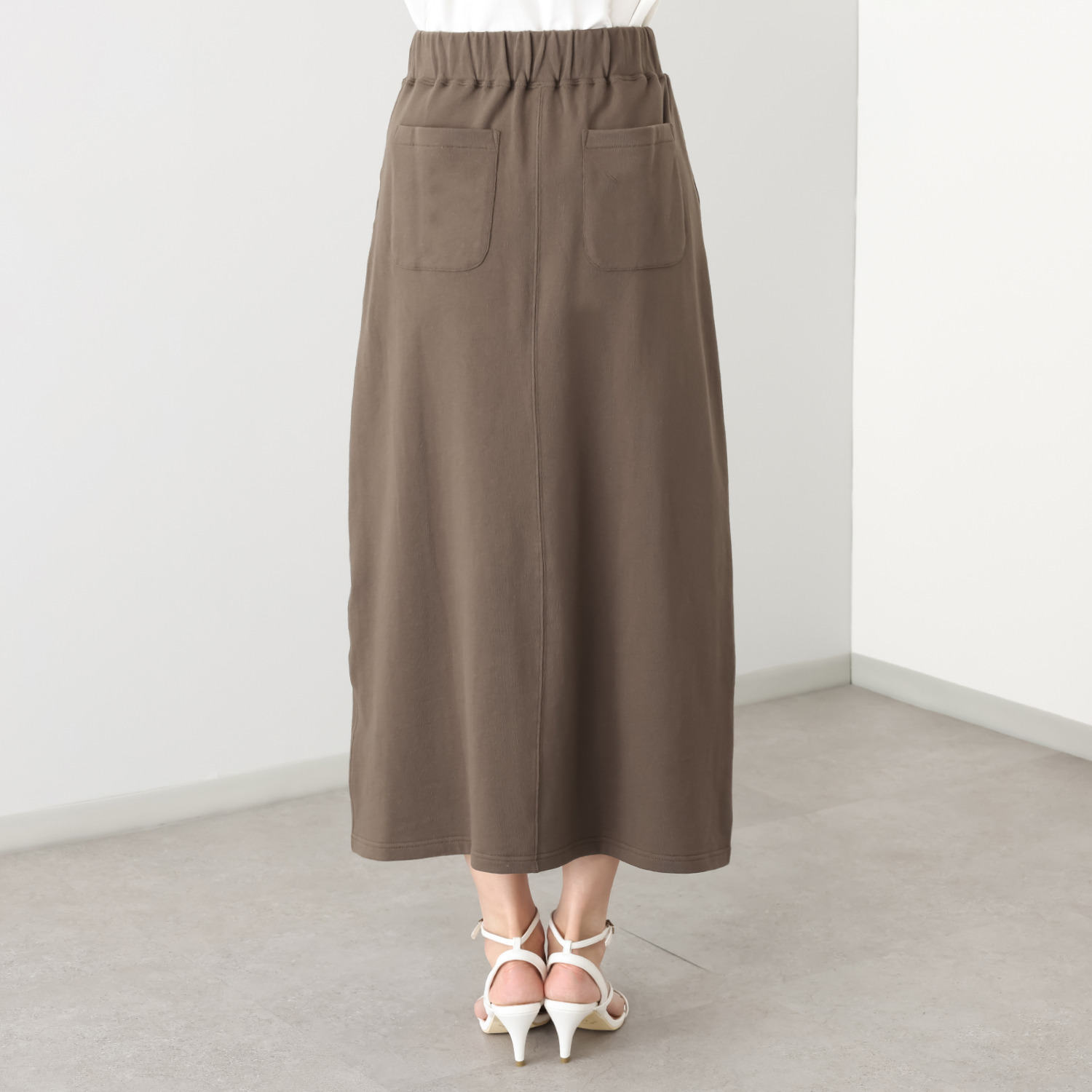 エーエフコンフィ ドローストリング付 エフォートレス スカート