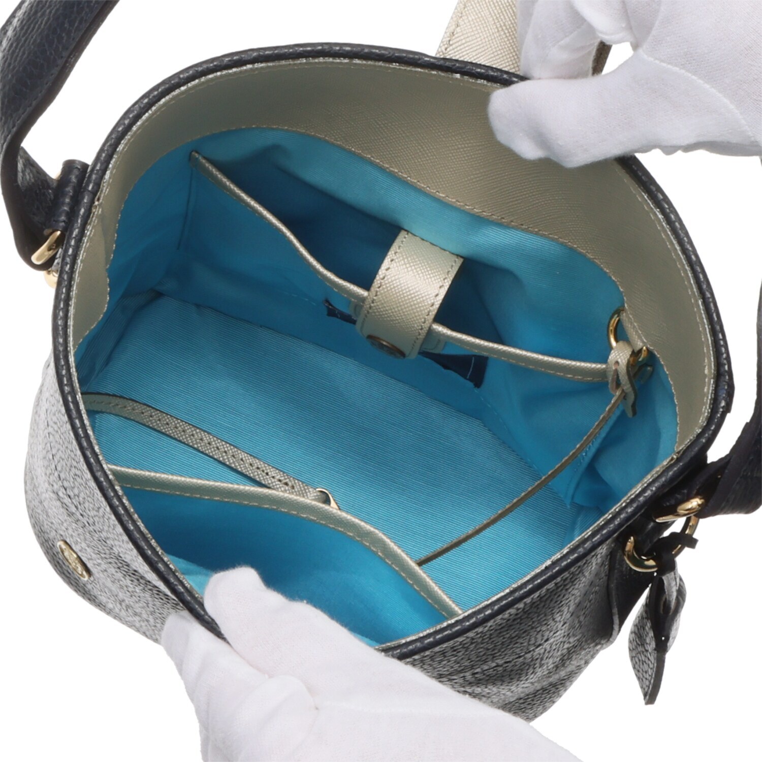 エーディーエムジェイ イタリアンレザー バケットトートバッグ ＜Ｓ＞