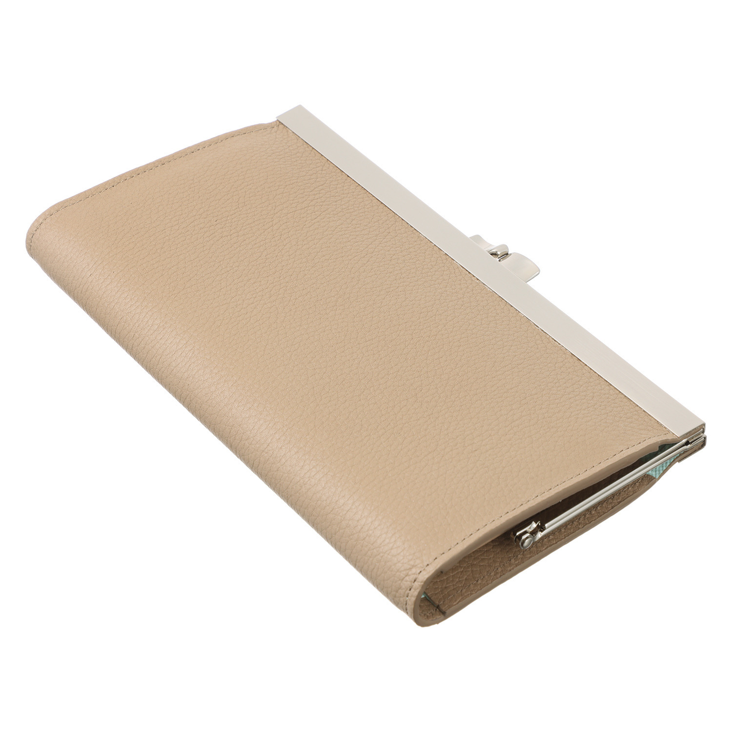 エーディーエムジェイ インポートカーフレザー ショップチャンネル デビュー２０周年記念 アールデコ口金ウォレット