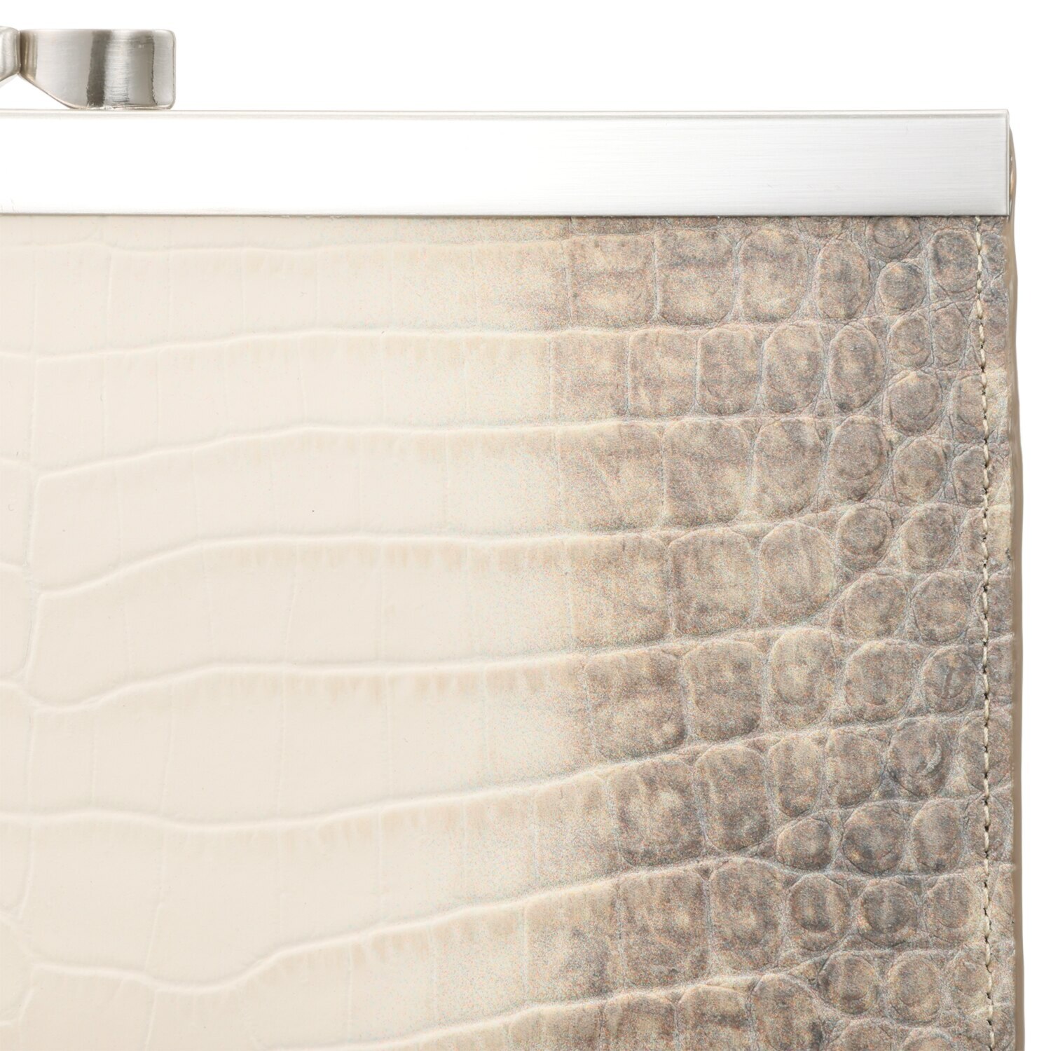 エーディーエムジェイ インポートカーフレザー ショップチャンネル デビュー２０周年記念 アールデコ口金ウォレット