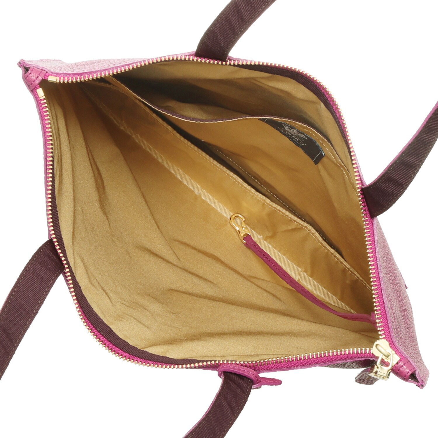 エーディーエムジェイ 牛革シュリンク型押し スリムショルダー トートバッグ ＜セミラージ＞