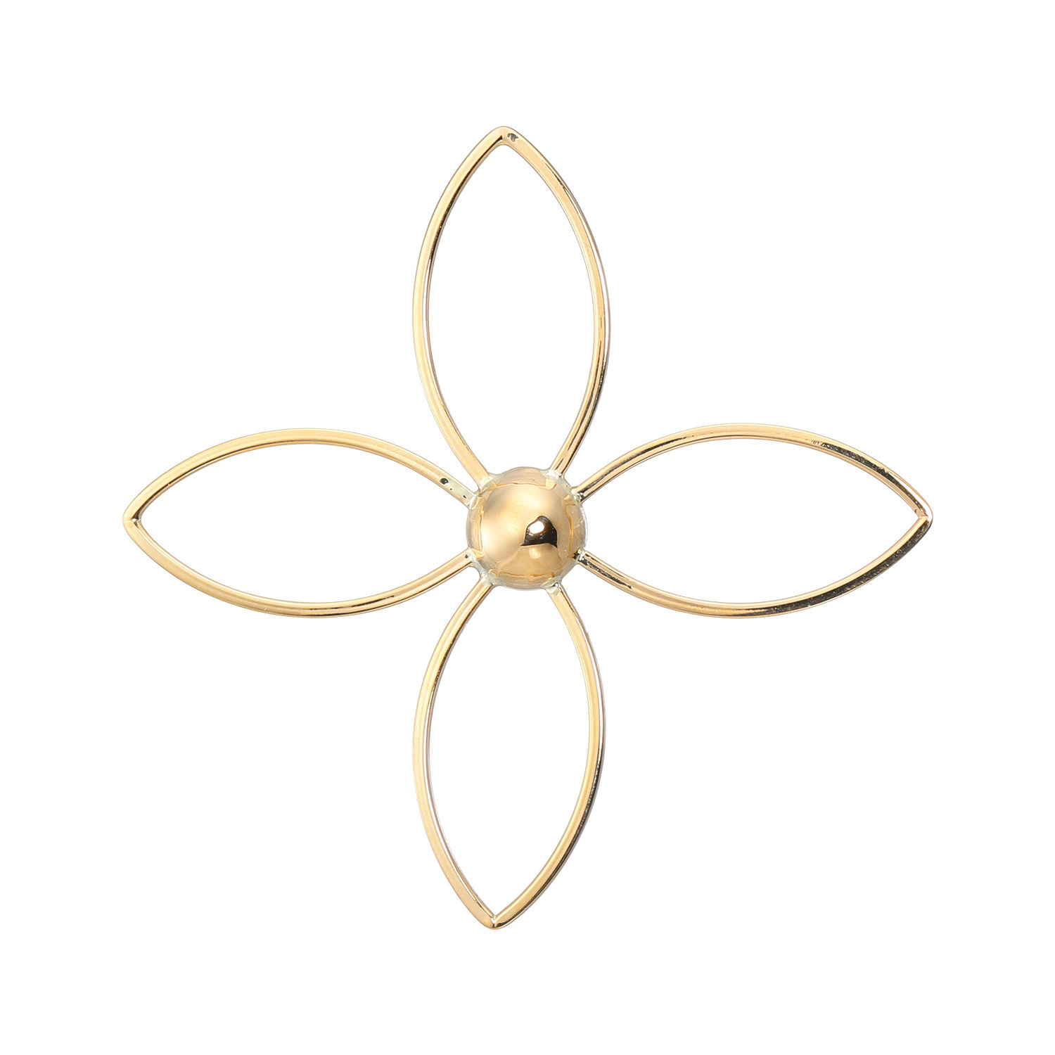 ケーグランツ １８Ｋ フラワーモティーフ ペンダントトップ