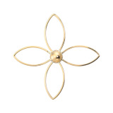 ケーグランツ １８Ｋ フラワーモティーフ ペンダントトップ