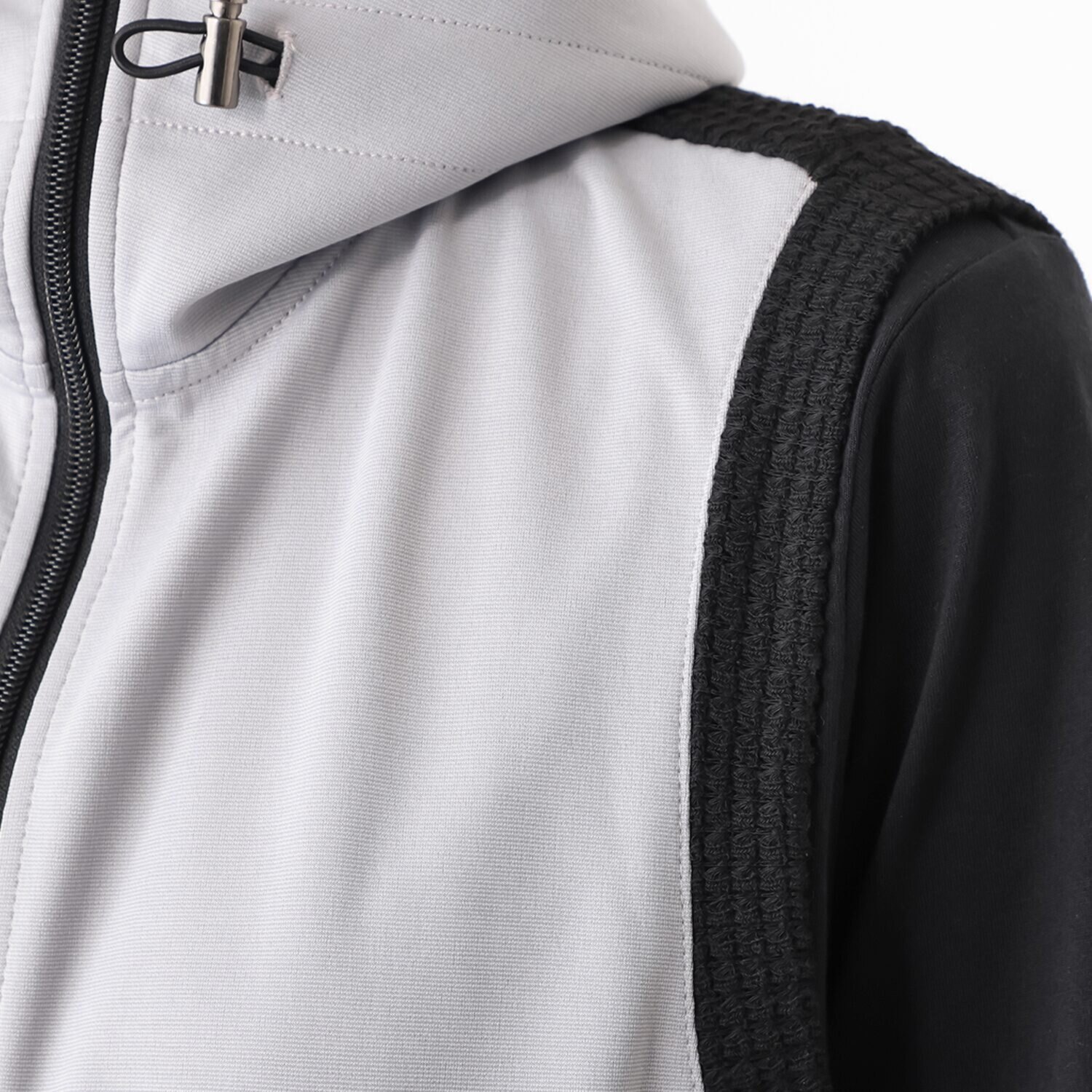 イクシーズ 異素材ドッキング ミリタリーベスト