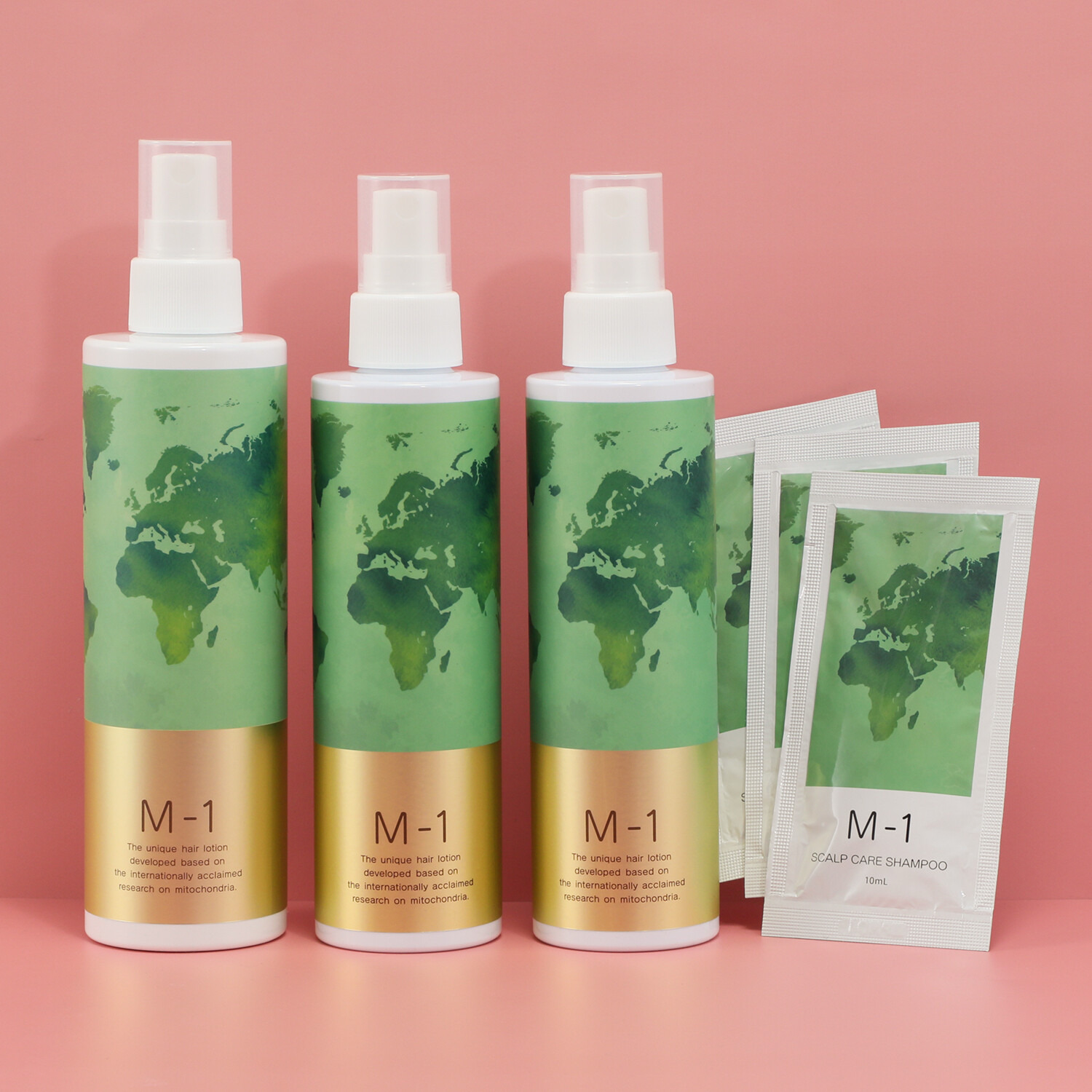 毛髪研究をもとに開発 育毛、薄毛、脱毛の予防！ Ｍ−１育毛ローションＳ ５．４本分特別セット