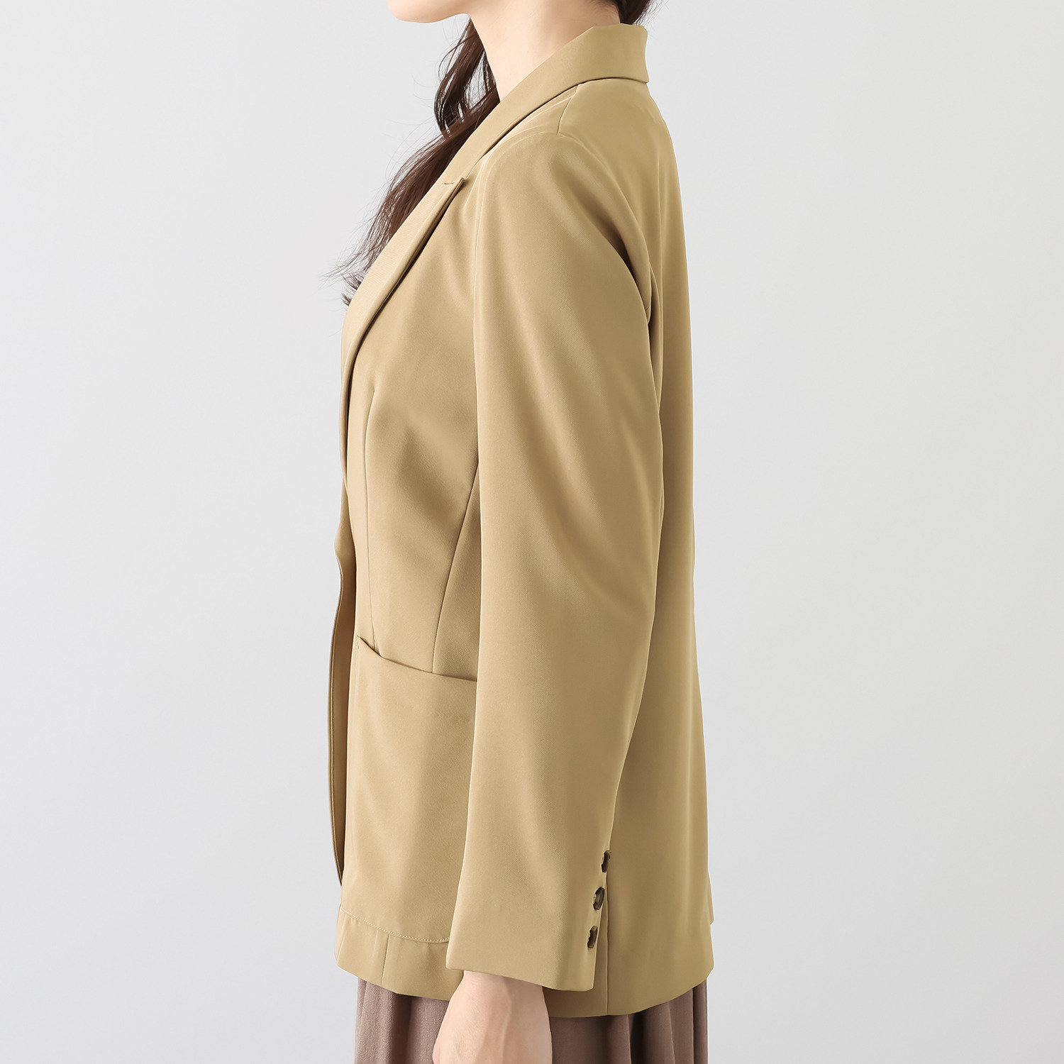 ＢＯＵＮＣＹ　ＢＯＮＤ ダブルツイルストレッチ ハンサムスタイル テーラードジャケット