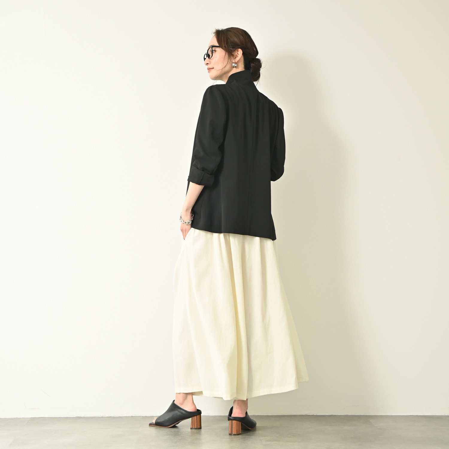 ＢＯＵＮＣＹ　ＢＯＮＤ ダブルツイルストレッチ ハンサムスタイル テーラードジャケット