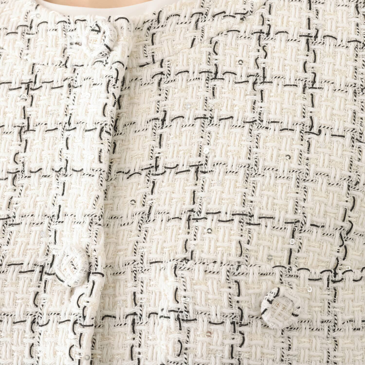 レイメイヤーズ イタリア製生地使用 ファンシーツイード ジャケット