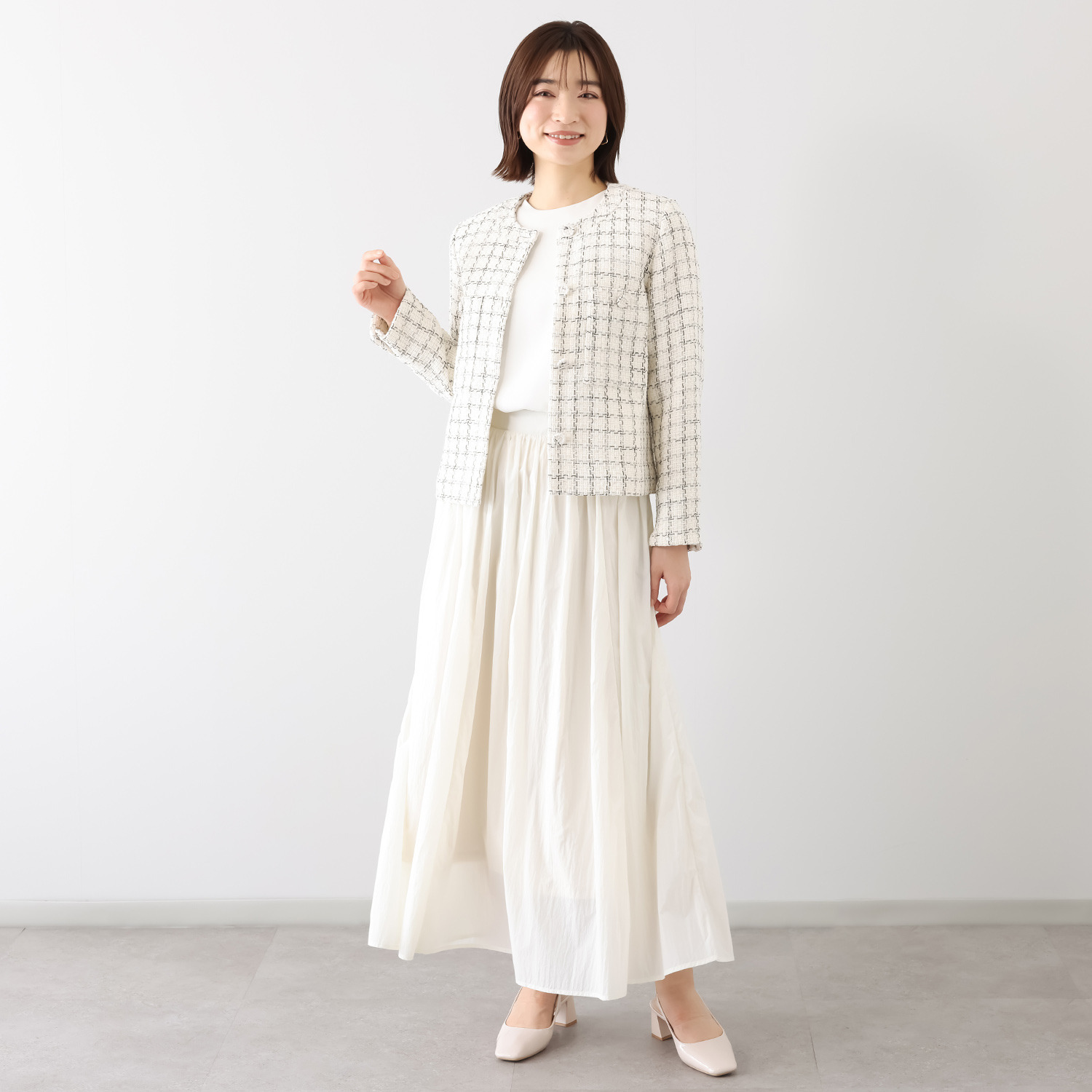 レイメイヤーズ イタリア製生地使用 ファンシーツイード ジャケット