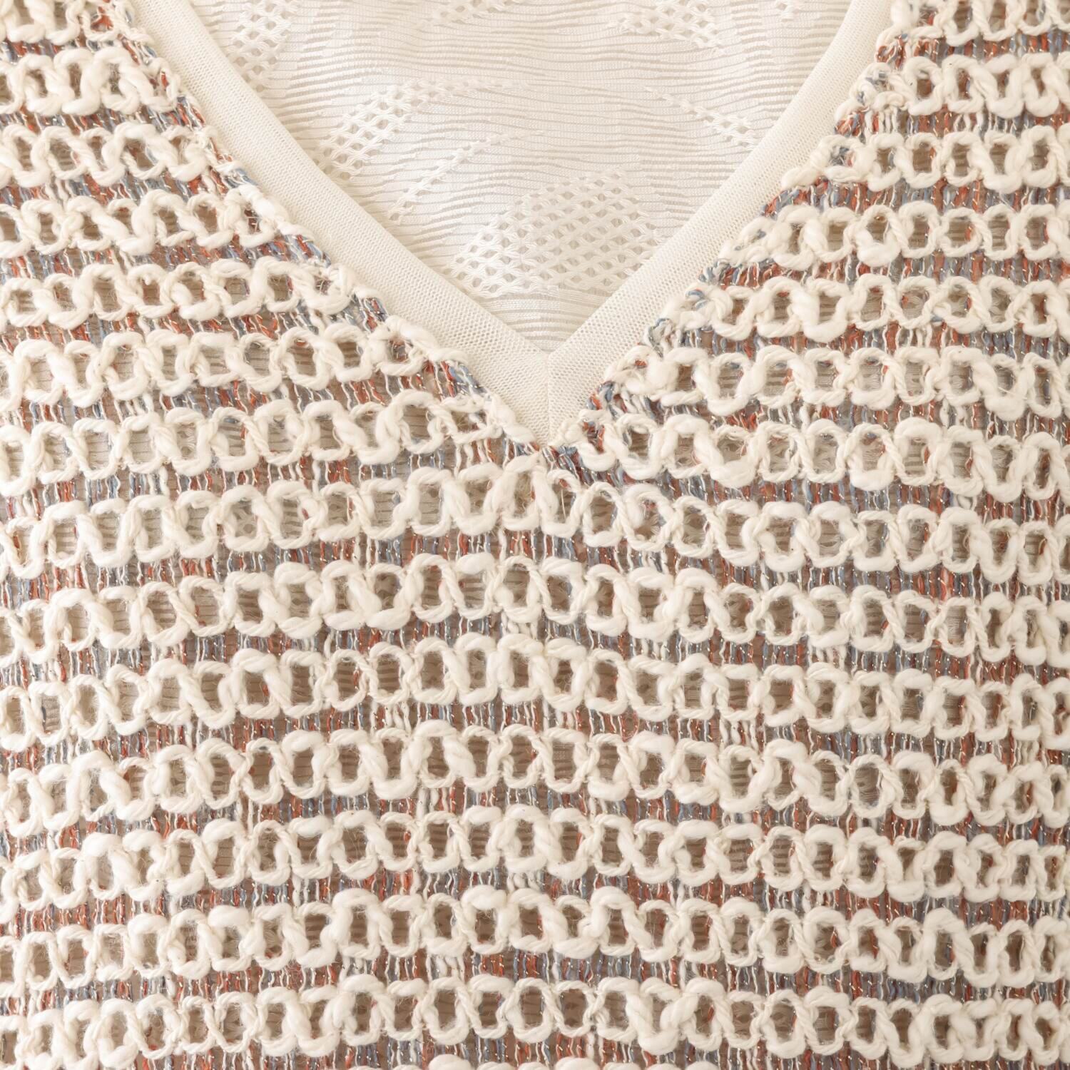 レイメイヤーズ イタリア製生地使用 ファンシーレース ベスト