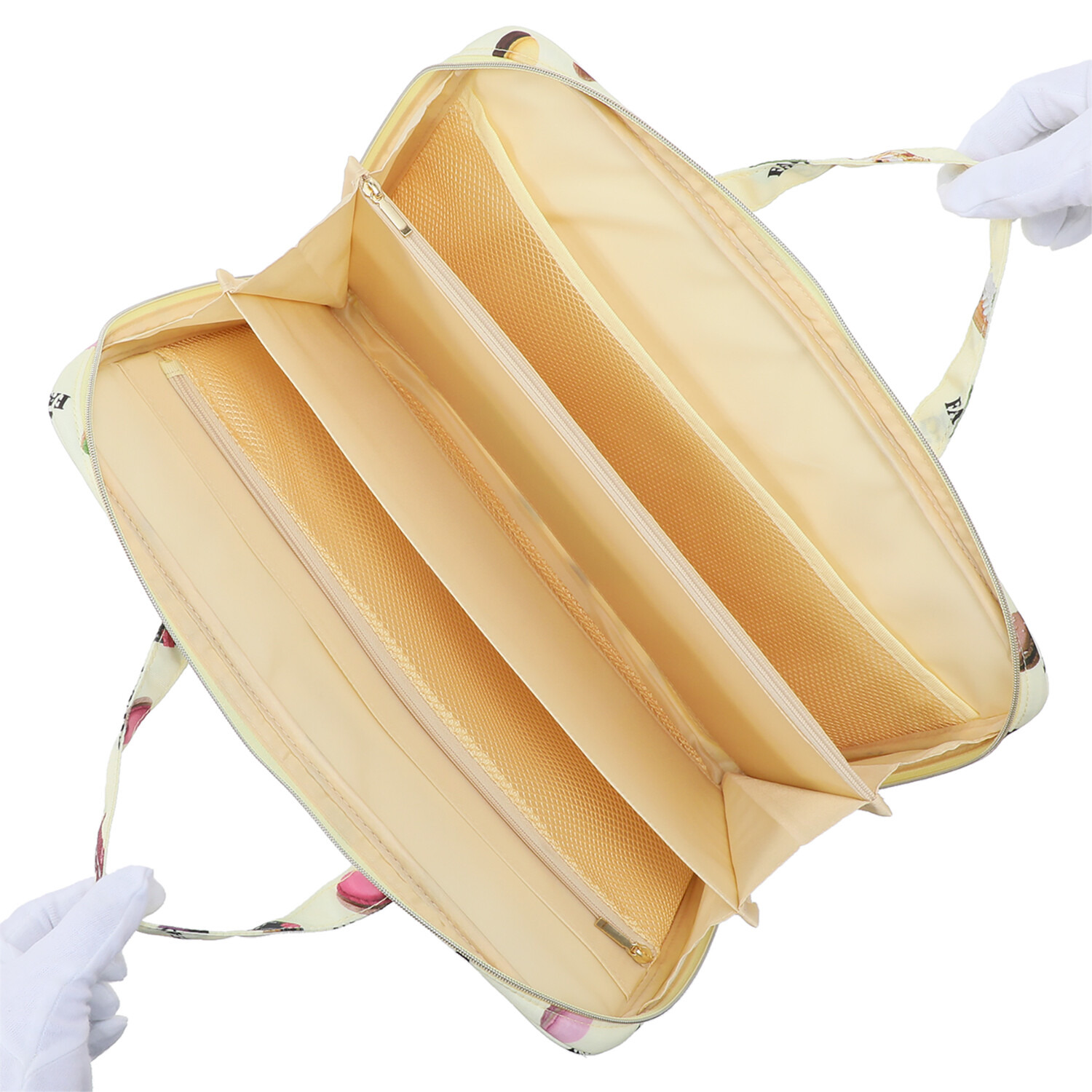 フォション プリントＡ４ジャバラ ドキュメントポーチ＆ カードケース