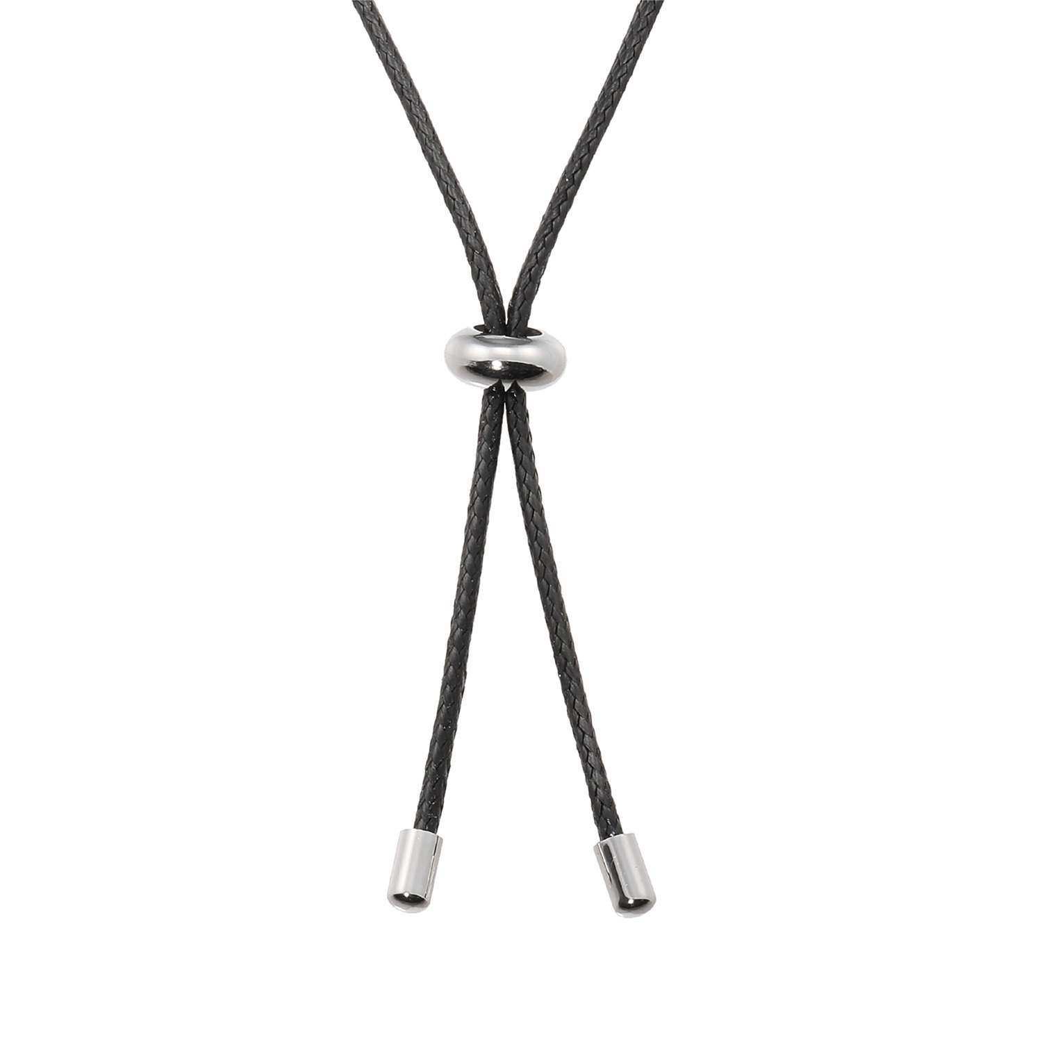 エアリーフェアリー ステンレス 変形ハートモティーフ ロングコードペンダント