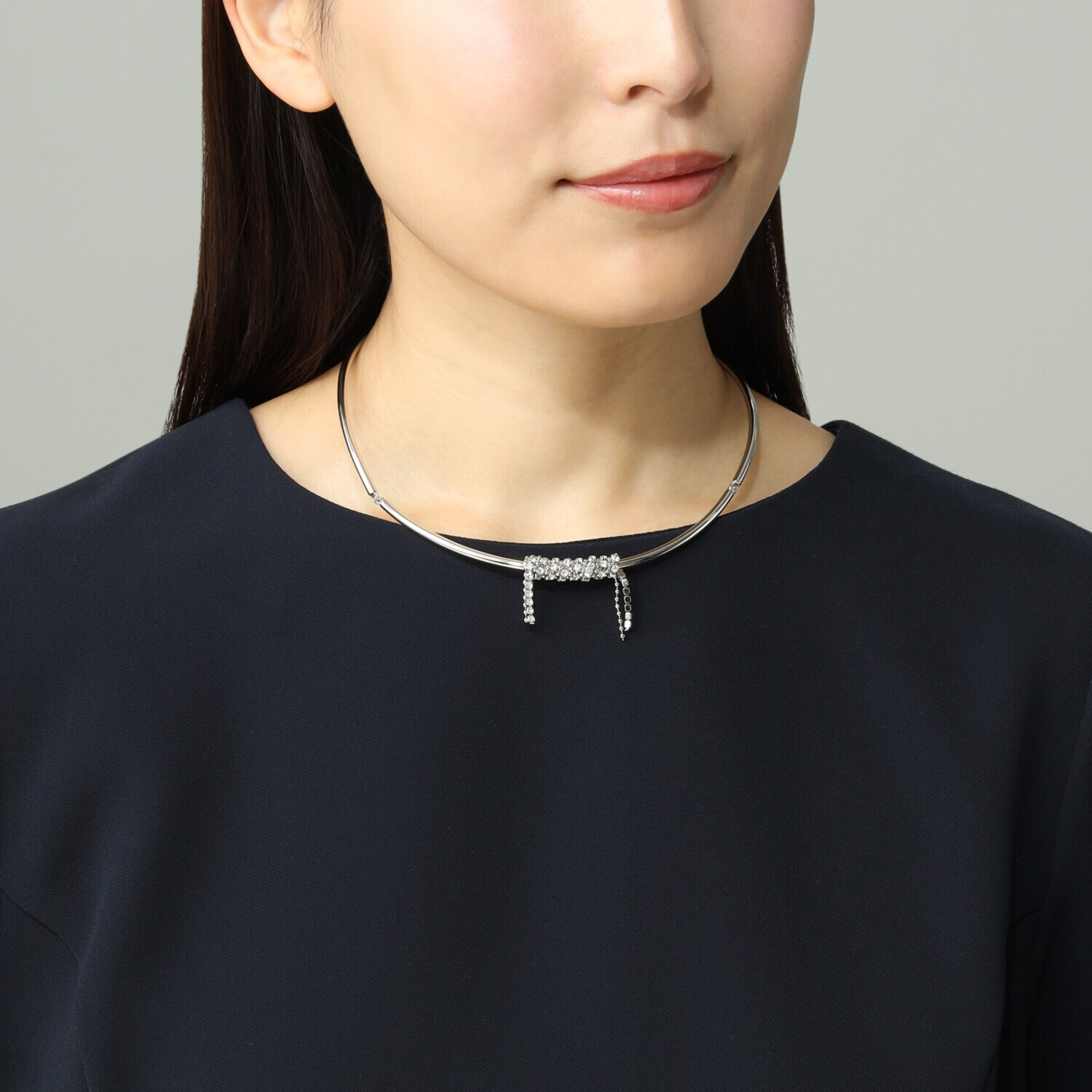 エアリーフェアリー プレシオサ社製 クリスタルガラス キラキラポイント チョーカー