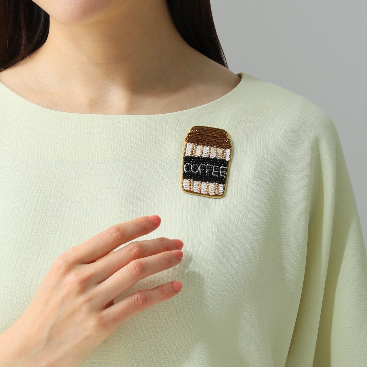 エアリーフェアリー カフェタイムモティーフ マグネットブローチ