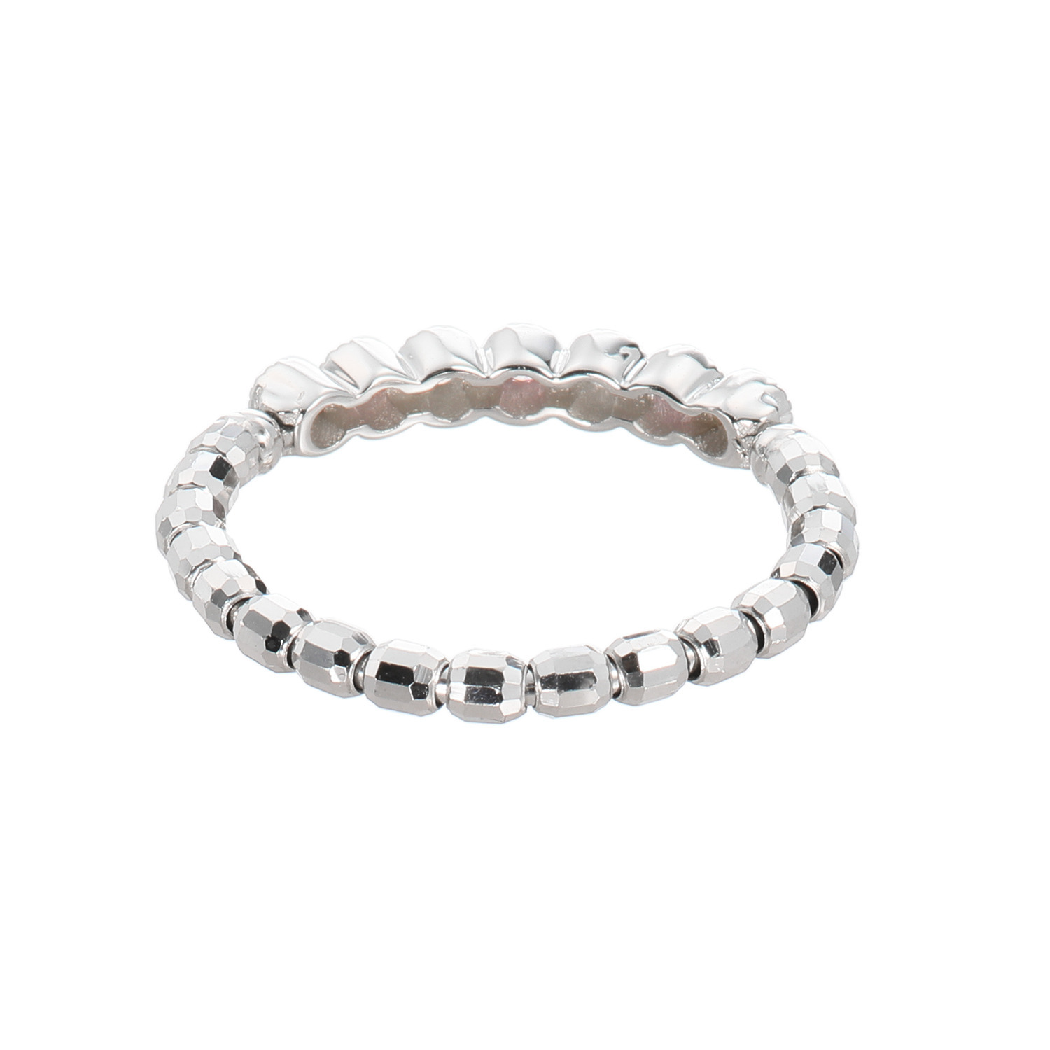 ディーラリエ プラチナ９５０ ピンクダイヤモンド ディーエラスティック リング