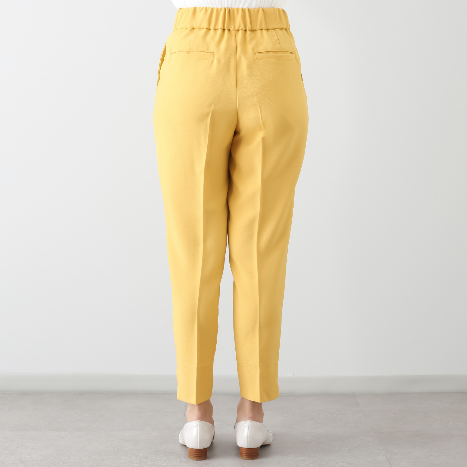 ボン・ブリコラージュ バイ　レイコ・ホウセンジ これだけで スタイルアップ！ 脚長ラインが美しい テーパードパンツ