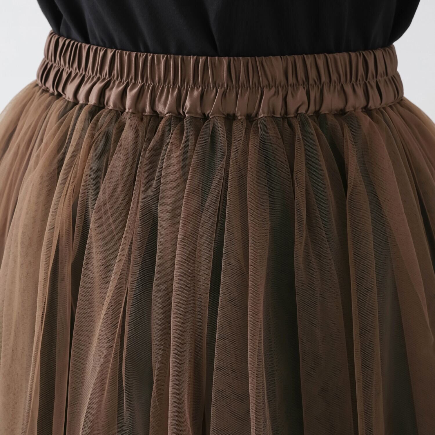 ミニマライズプラス 軽やかに、颯爽と チュール バルーンスカート