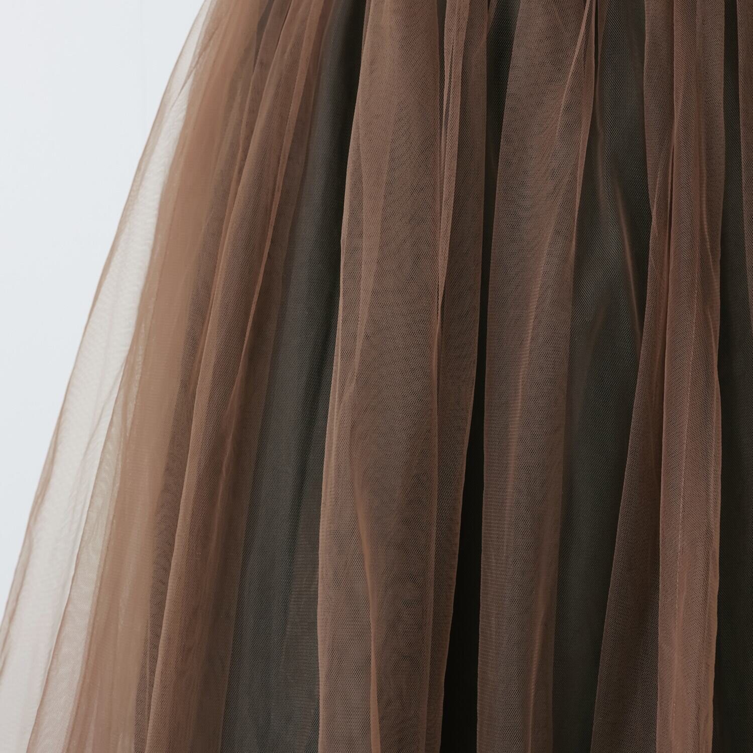 ミニマライズプラス 軽やかに、颯爽と チュール バルーンスカート