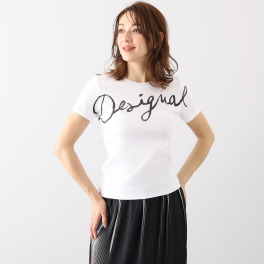 デシグアル ロゴアートプリント Ｔシャツ