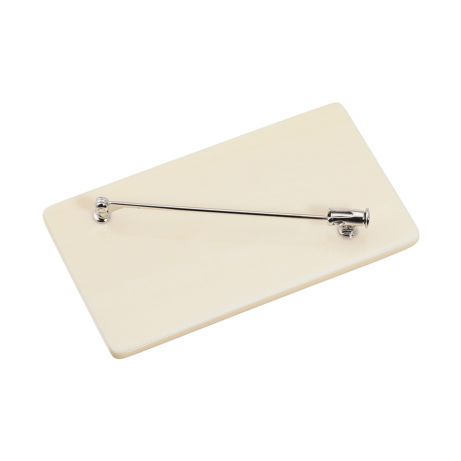 上方象牙 象牙 バラ彫刻 ブローチ