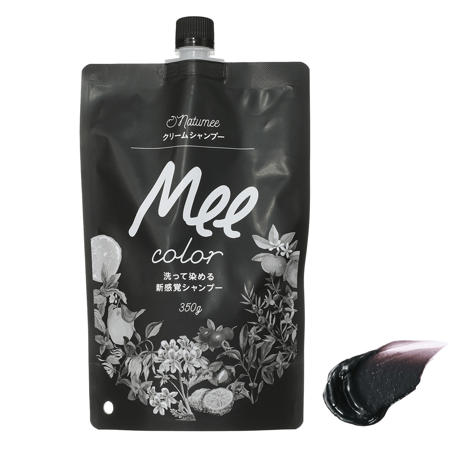 毎日のシャンプーで うるおいツヤ美色髪へ！ 新クリームシャンプー Ｍｅｅカラー ３袋セット