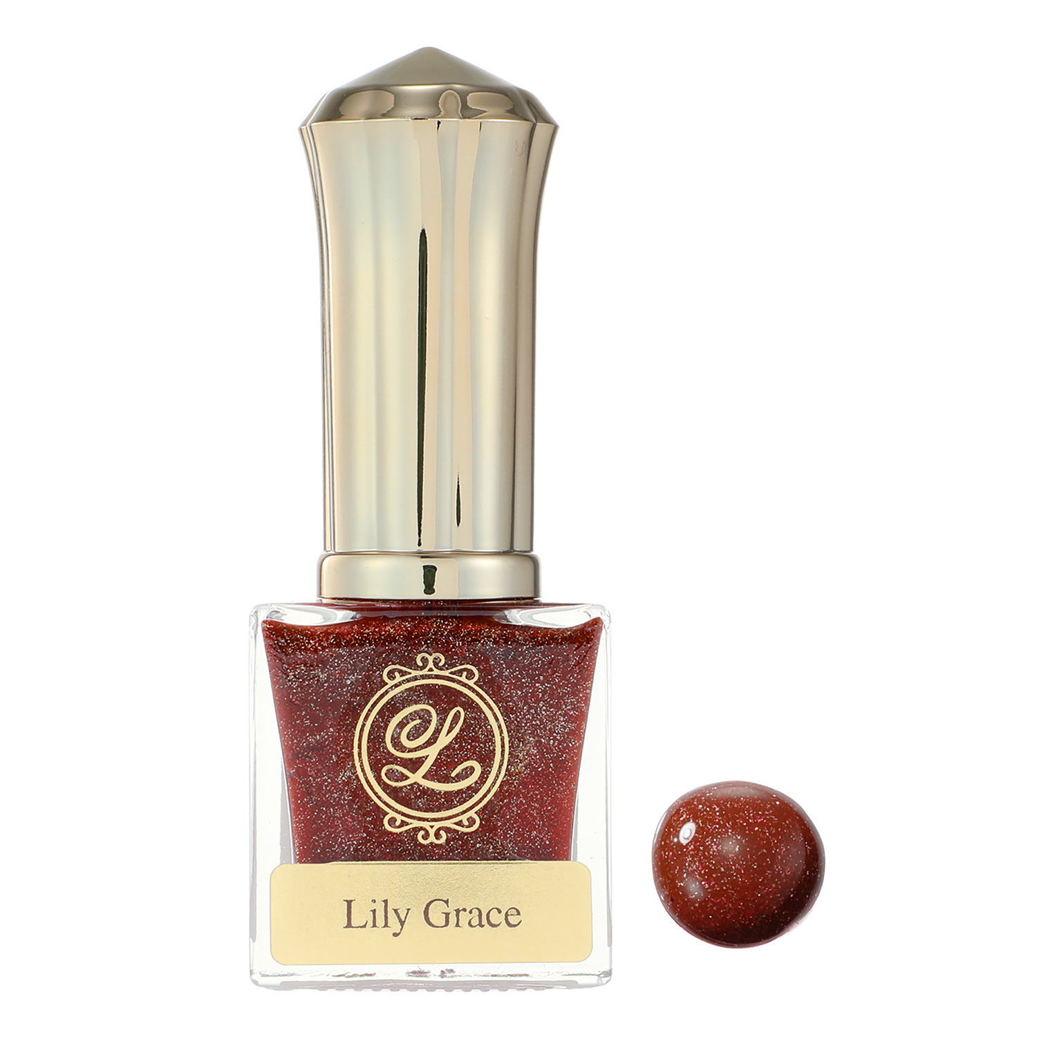 リリーグレイス 除光液不要で簡単オフ！ ウォーターネイル ローズレッドセレクト ３色セット