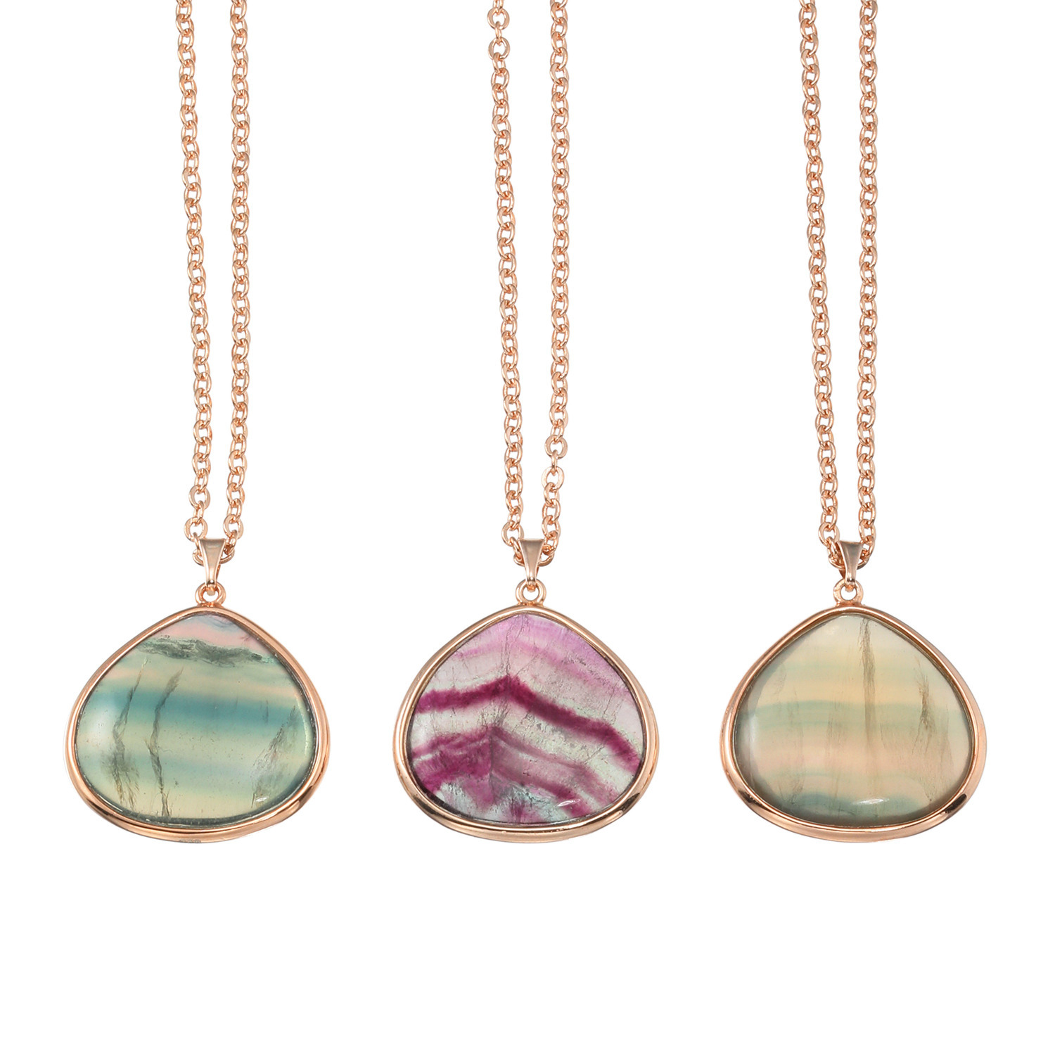 イーシア シルバー フローライト ペンダント