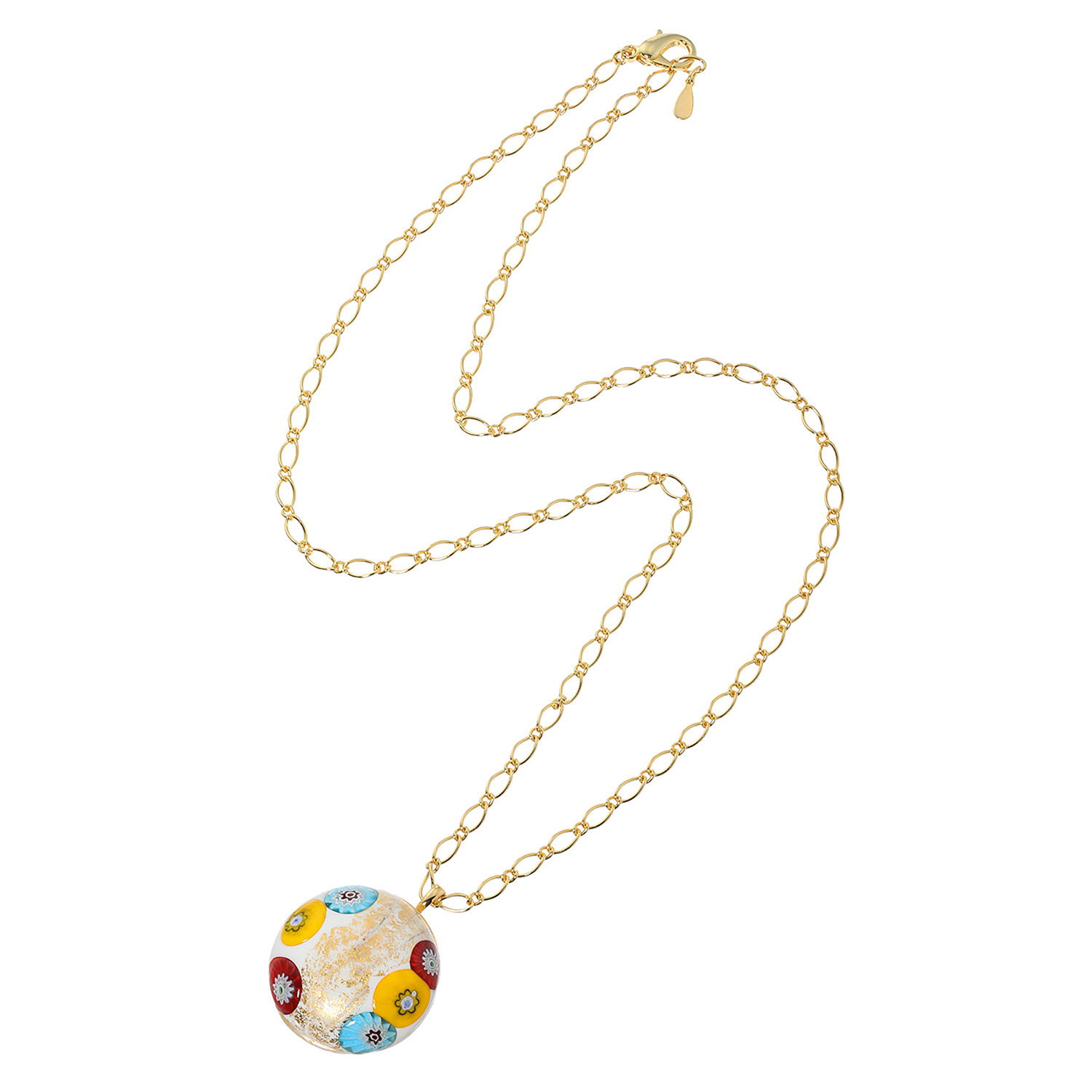 ラグーナ ベネチアンガラス ムリーネ １粒ペンダント