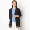 フーア シアーアクセント ニットカーディガン