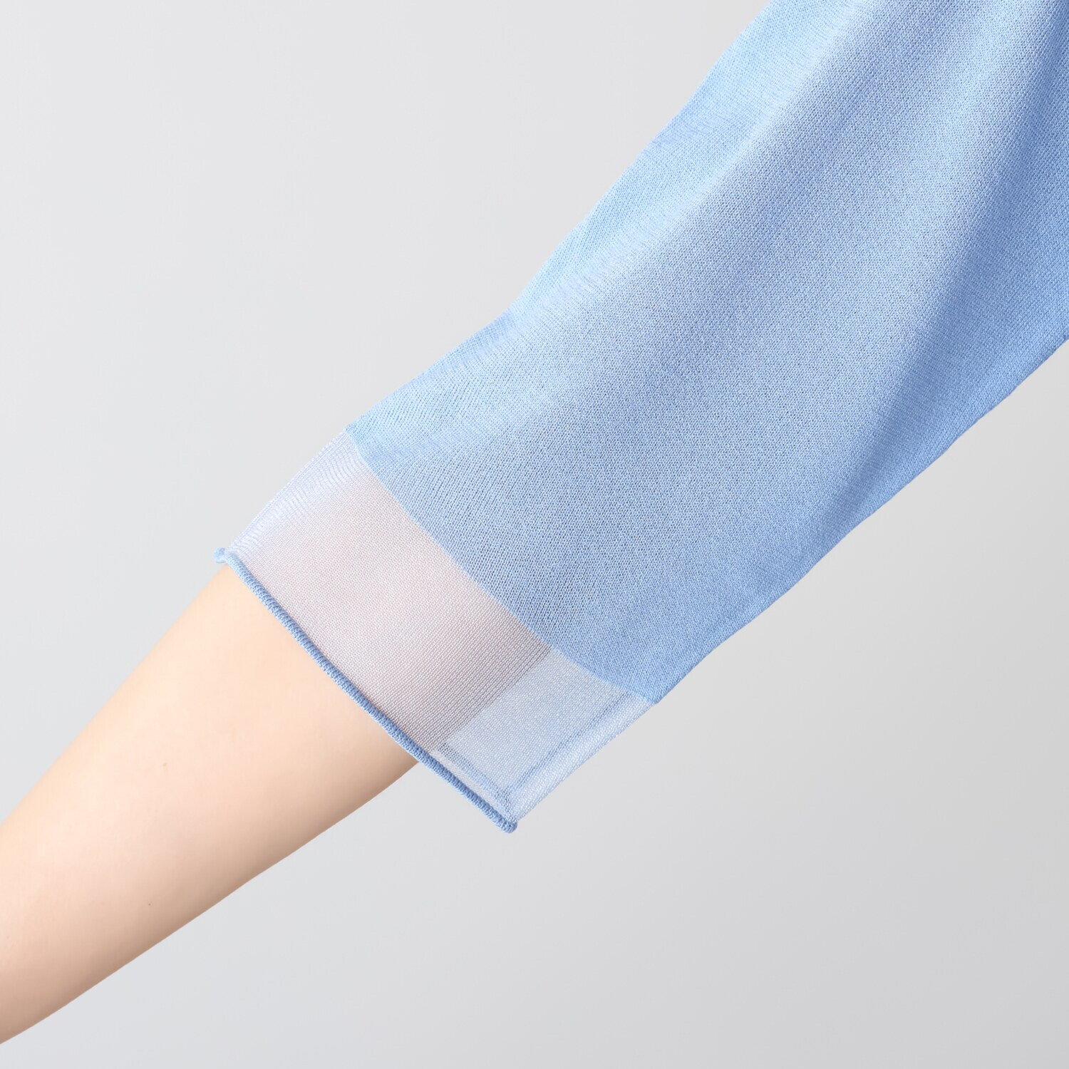 フーア シアーアクセント ニットプルオーバー