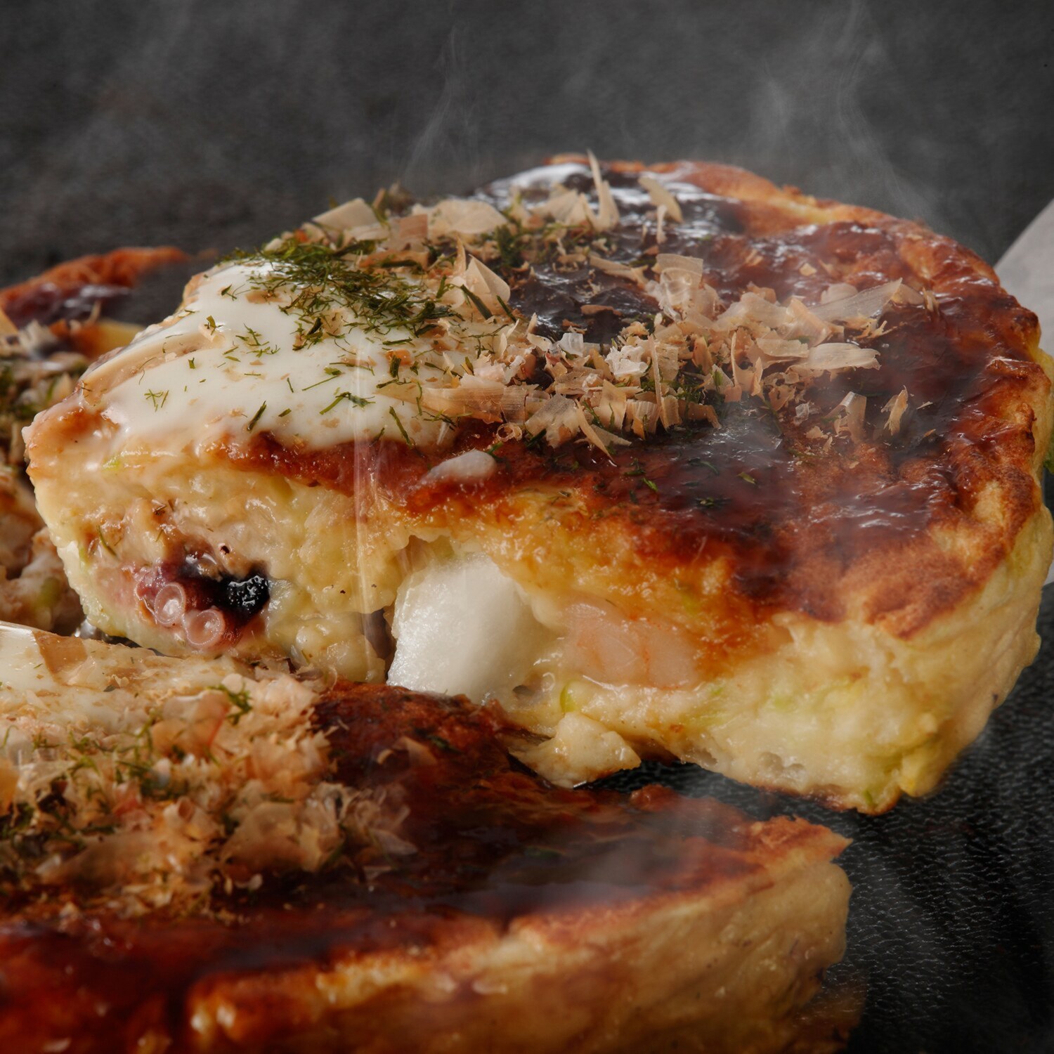 創業８０周年記念 大阪「ぼてぢゅう」 海鮮もち入りお好み焼