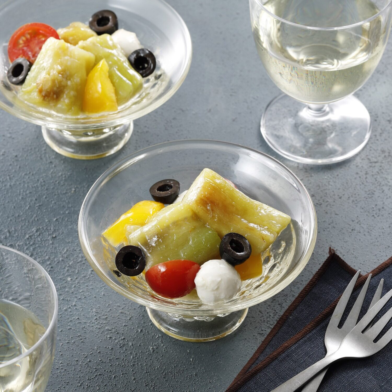 簡単便利！ 甘くて香ばしい 焼きなす２種セット