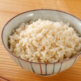 北アルプスの天然水仕立て 特別栽培米ひとめぼれ １００％使用玄米ごはん