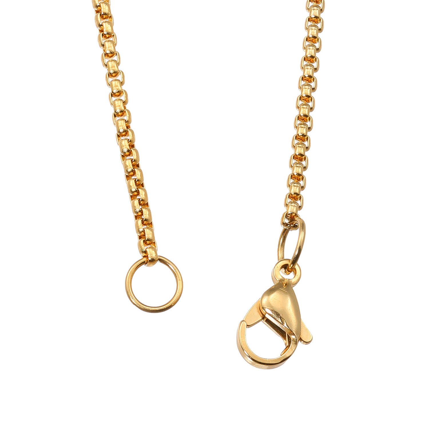 エービーステン ステンレス ビジュウ ビッグハート ロングペンダント