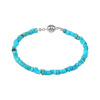 ミケランジェロ アリゾナ産ターコイズ ヘイシ ブレスレット