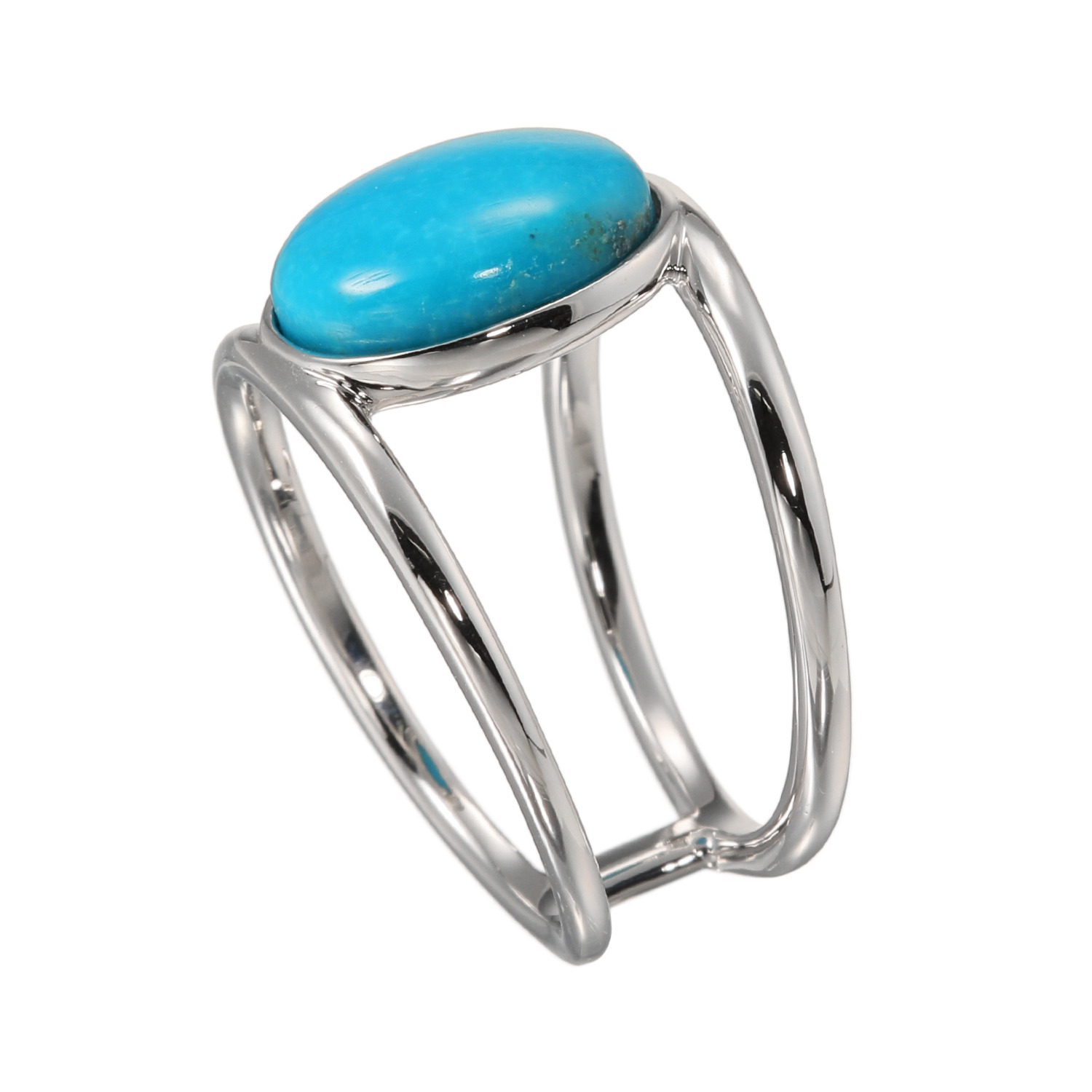 ミケランジェロ シルバー アリゾナ産ターコイズ リング
