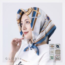 かわいい雑貨屋さん グロリア プリントスカーフ