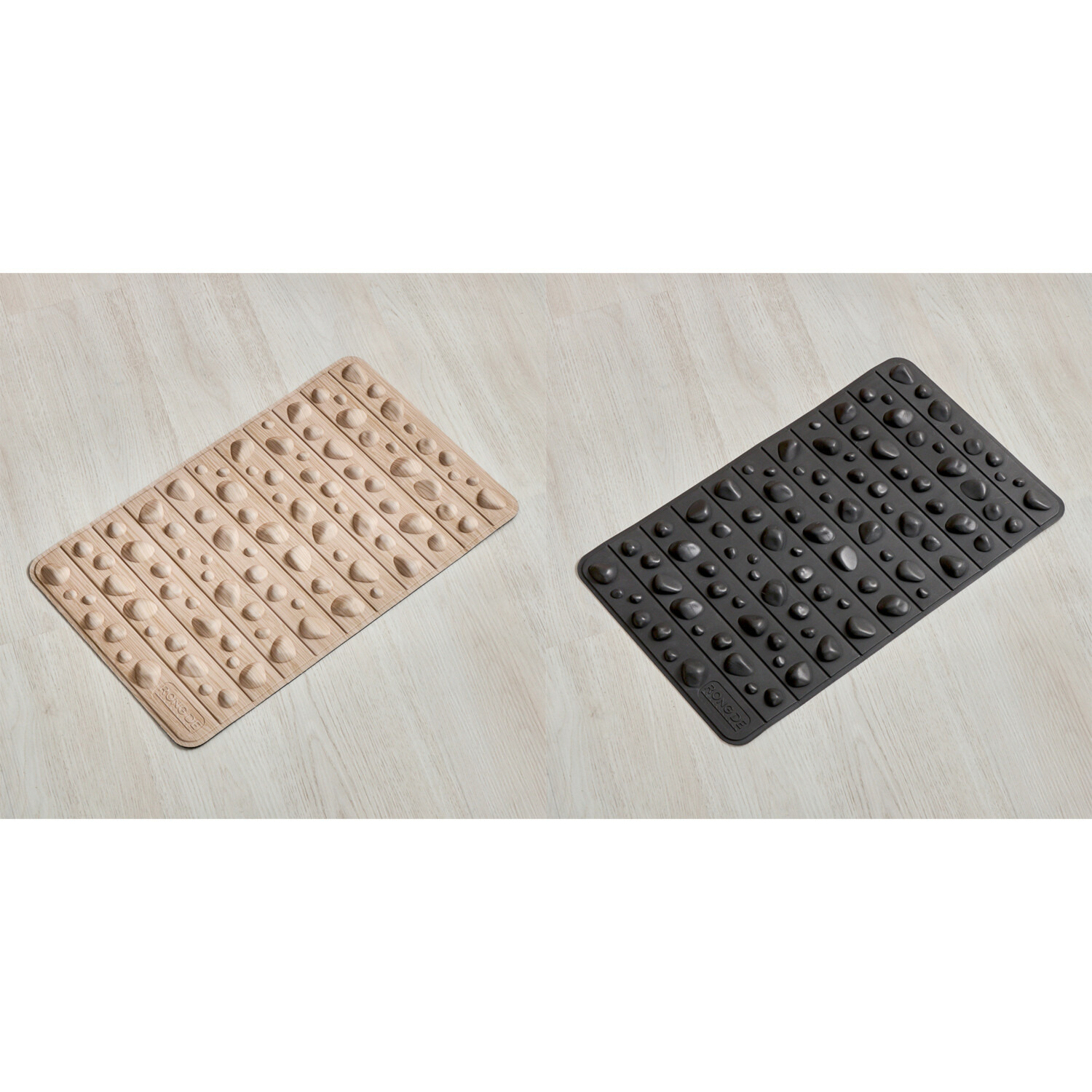 インテリア ソフト足裏マット ロンデ 選べる２枚セット