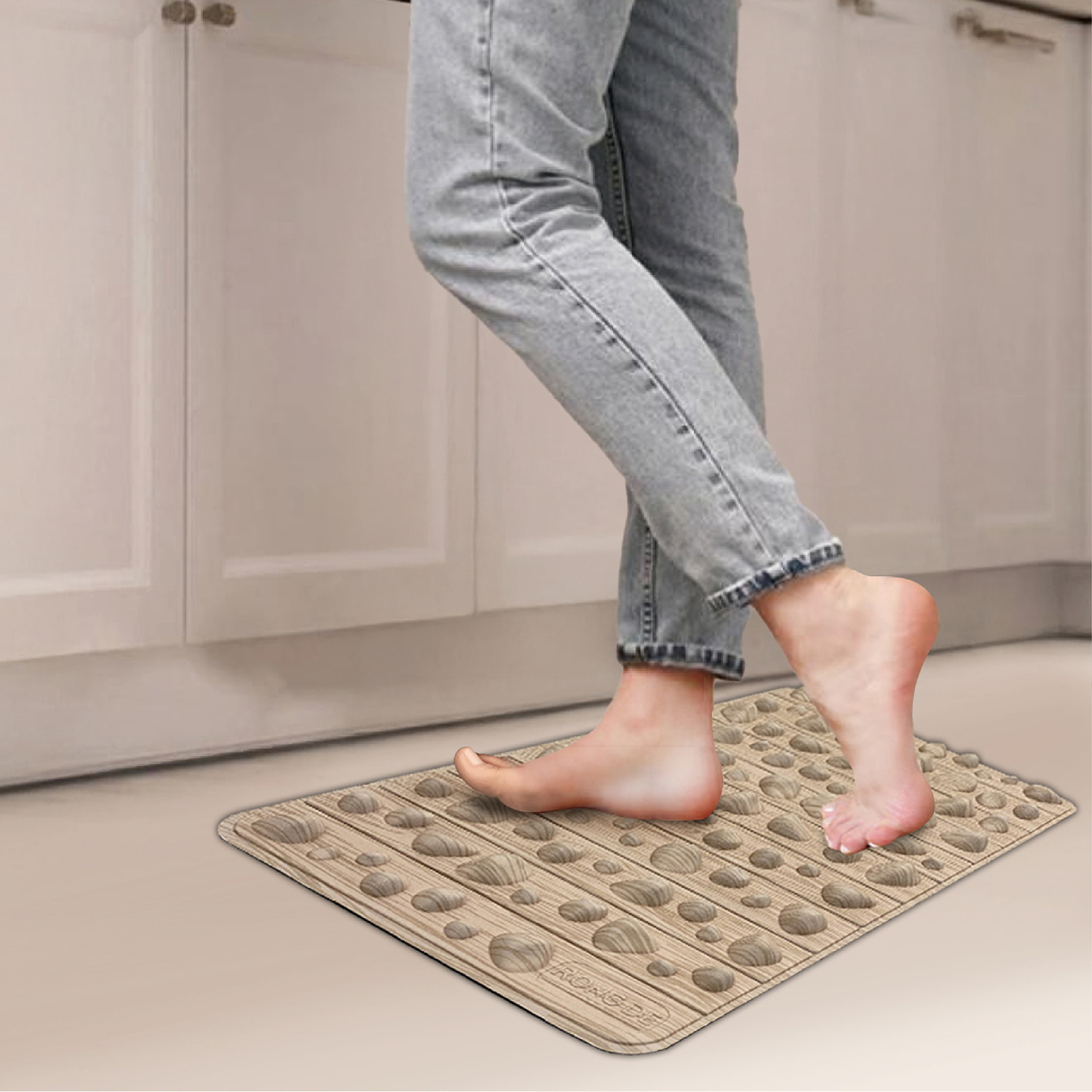 インテリア ソフト足裏マット ロンデ 選べる２枚セット