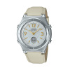 カシオ レディース 電波ソーラー腕時計 “ウェーブセプター” ＜本革バンド＞ ＬＷＡ−Ｍ１４５Ｌ