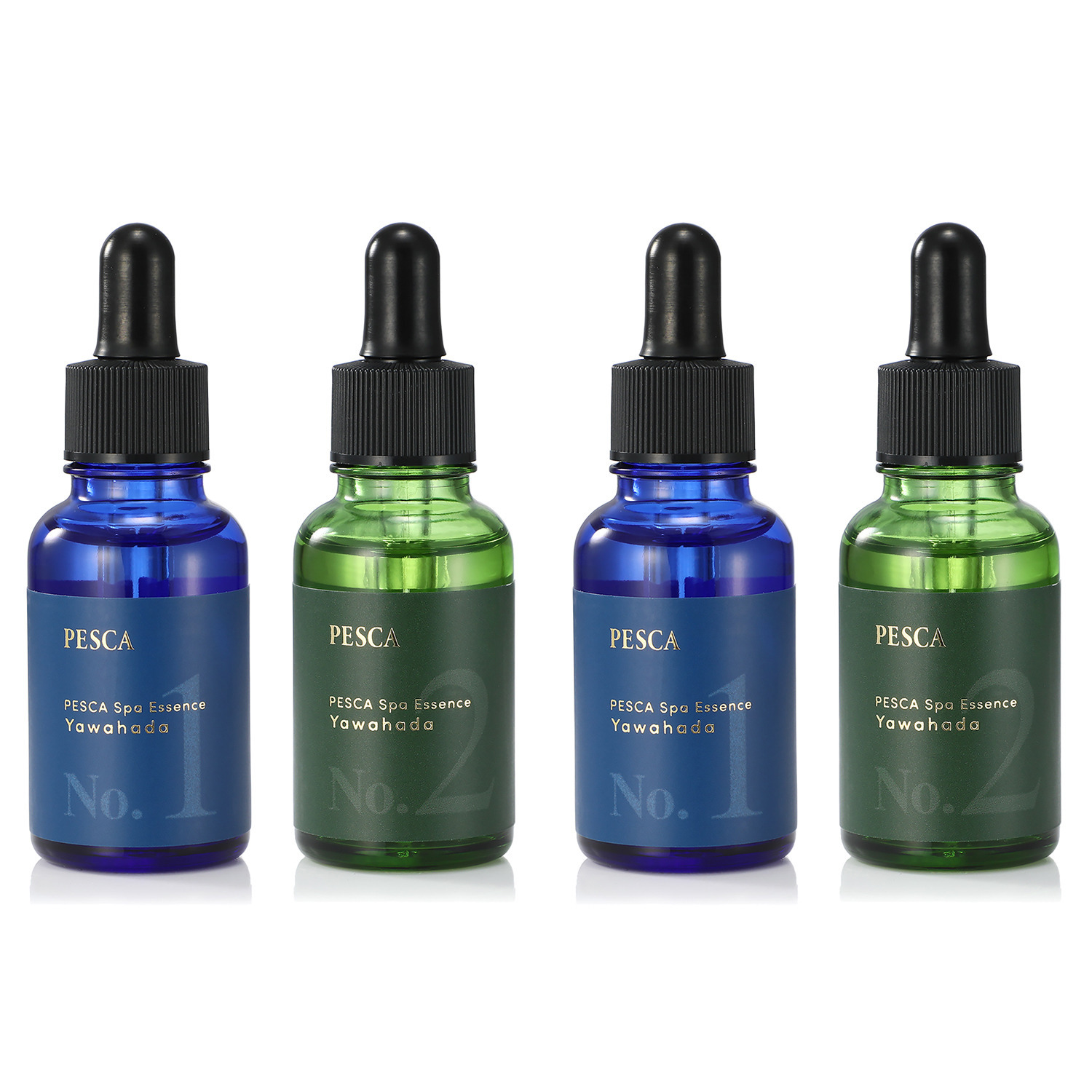 ペスカ ２つの美容液で集中ケア 潤いで満たした やわらかな美しい肌へ導く スパ　エステエッセンス ＹＡＷＡＨＡＤＡ ケアセット２箱